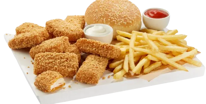 10 pc chcicken nuggets meal