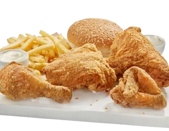 Albaik 4 Piece Chicken Meal - Regular