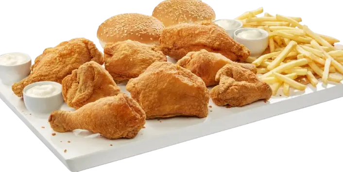 Albaik 8 Piece Chicken Meal - Regular