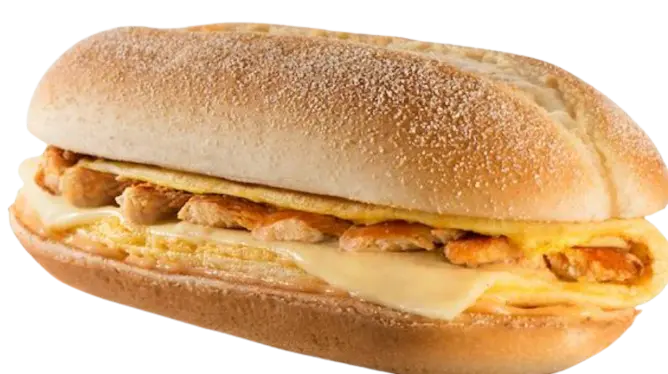 Egg Sandwich With Chicken and Cheese - Regular