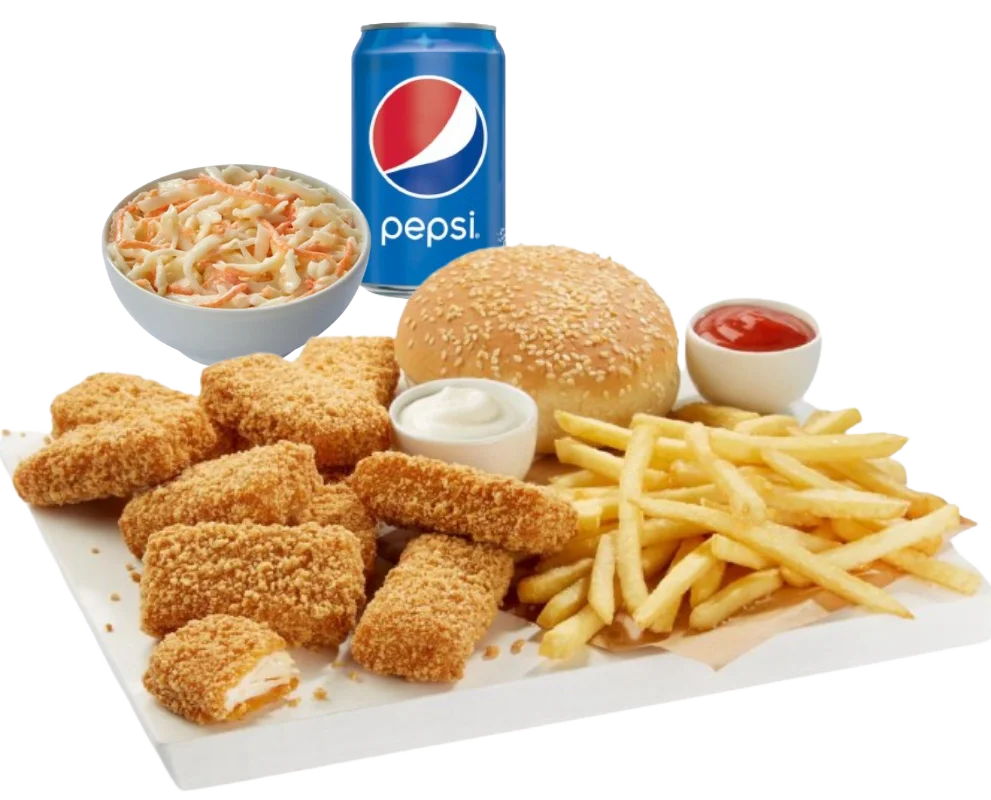 Chicken Fillet Nugget Meal